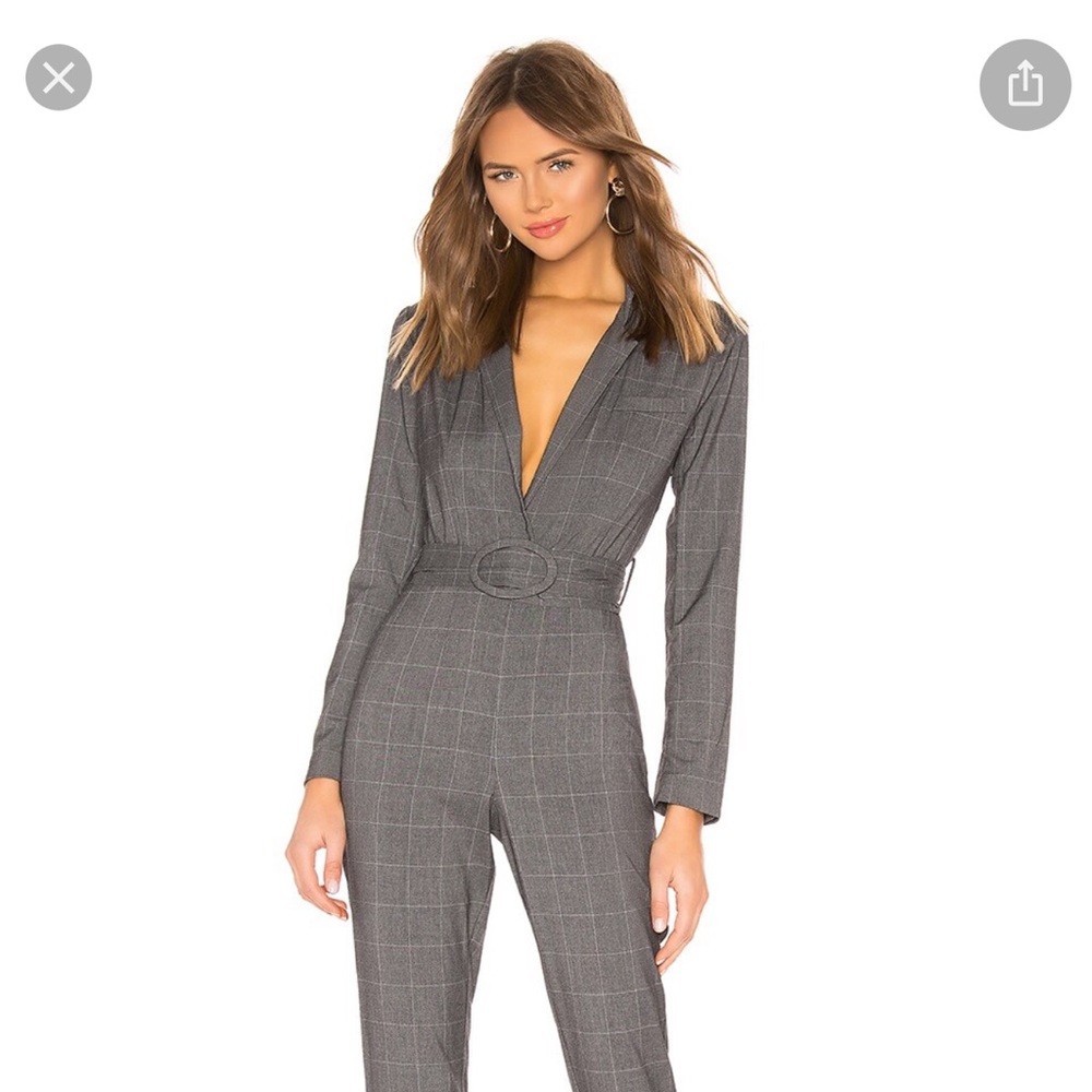 REVOLVE, never worn, grey jumpsuit, Lacademe